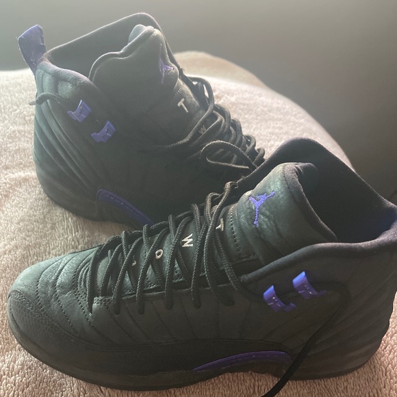 Jordan retro 12 black dark concord - Picture 1 of 5